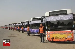 آمادگی ناوگان حمل و نقل خراسان جنوبی برای خدمت به زائران اربعین حسینی (ع)