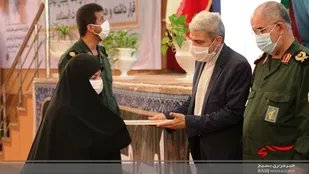 همایش تجلیل از خانواده های شهدای مدافع سلامت استان بوشهر