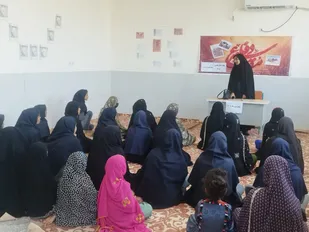 از سنگر دفاع مقدس تا سنگر بصیرت؛ برگزاری نشست جهاد تبیین در پایگاه شهیده سنجرزهی چابهار
