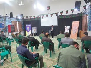تکریم و معارفه فرمانده بسیج دانش آموزی شهید فهمیده (ره) شهر درچه