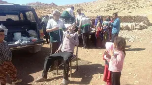 خدمت رسانی بسیج جامعه پزشکی در لردگان