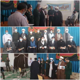 تجلیل از طلاب و روحانیون جهادگر سلامت شاهرود+ تصاویر