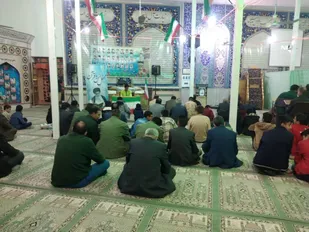 مراسم شبی با شهدا و محفل انس با قرآن در ابرکوه برگزار شد