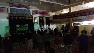 برپایی مراسم عزاداری شهادت حضرت زهرا (س) در شاهرود