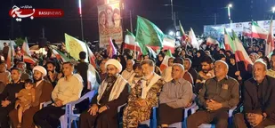 بندرلنگه؛ اوج همبستگی در اجتماع شهدای گمنام با پویش &laquo;مشت&zwnj;های گره&zwnj;کرده&raquo;