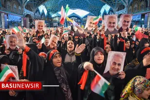 تصاویر| اجتماع بزرگ دختران حاج قاسم در اصفهان