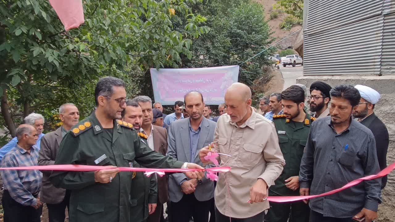 افتتاح جاده بتنی روستای برارود در بخش خورگام شهرستان رودبار با اعتبار دو میلیارد و یکصد میلیون تومان