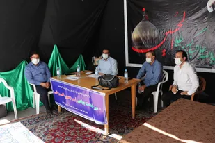 میز خدمت بسیج کارمندی استان زنجان به روایت تصویر