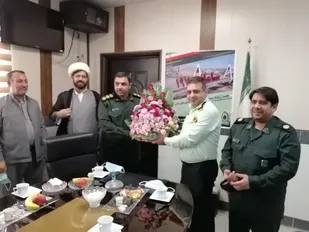 دیدار فرمانده سپاه کارون با فرمانده نیروی انتظامی این شهرستان
