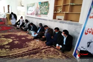 میز خدمت جهادی در بخش دامن شهرستان ایرانشهر برگزار شد