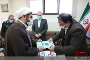 دیدار مسئولین سپاه انصارالمهدی (عج)با مدیر کل صدا وسیمای مرکز زنجان