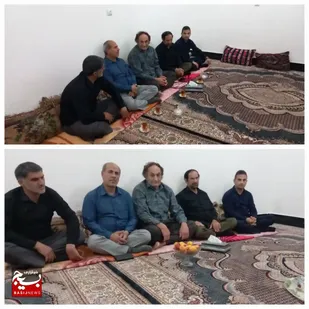 دیدار مسئولین با  آزاده سرافراز دفاع مقدس شهرستان گتوند