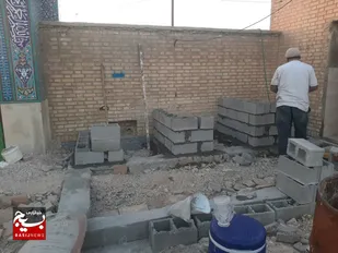 چرخیدن چرخ خدمت  جهادی در آغاجاری