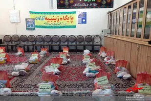 رزمایش کمک مومنانه پایگاه زینبیه نهاوند در دهه کرامت