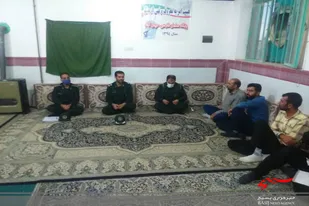 سرکشی فرمانده سپاه فامنین از حوزه بسیج شهری و حلقات صالحین