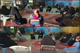 استادیار حلقات صالحین سرخه از حلقه های کودکان پایگاه ها بازدید کرد