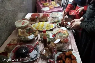 برگزاری جشنواره غذایی در پایگاه شهید سماواتی همدان