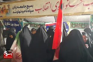 خدمت&zwnj;رسانی بسیج ورزشکاران نهاوند در تجمعات شبانه