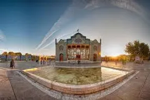 ساخت شبستان اصلی امامزاده حسین(ع) تا دو ماه آینده اجرایی می شود