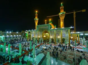 ولادت حضرت زهرا در اعتاب مقدسه عراق+عکس