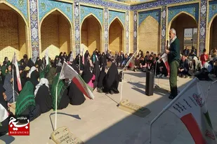 بازدید بسیجیان حوزه&zwnj;های محلات قهاوند از مناطق عملیاتی جنوب کشور