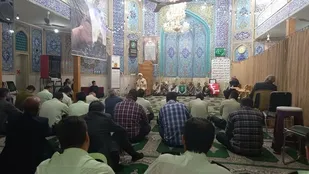 تجلیل از پرسنل خدوم نیروی انتظامی توسط رزمندگان گردان ۱۰۷ حضرت امام حسین(علیه السلام)  به مناسبت هفته فراجا