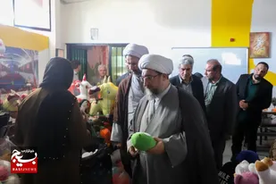 نماینده ولی فقیه در آذربایجان شرقی پای صحبت کارآفرینان مرکز اشتغال بانوان شهر سهند
