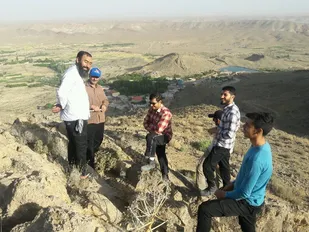 برگزاری اردوی کوه گشت بسیجیان پایگاه چهارده معصوم(ع) اسلام آباد برخوار