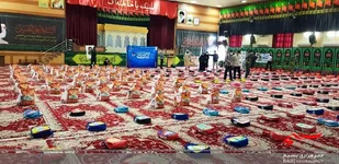 توزیع ۵۰۰ بسته نوشت افزار در رزمایش کمک&zwnj;های مؤمنانه در بوشهر