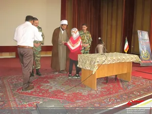 آیین اختتامیه جشنواره قرآن و حدیث ارتش در تیپ ۱۸۴ شهید فتح الهی خرم آباد