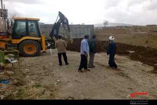 آغاز احداث پروژه خانه عالم در روستای شریف آباد نهاوند