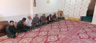 دیدار با خانواده معظم شهید جمشید پورصابری در لردگان