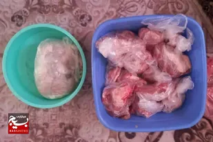 25 بسته گوشت قربانی به همت خواهران بسیجی سرخه توزیع شد