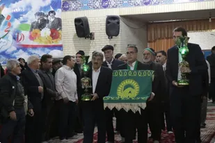 گردهمایی پیشکسوتان و رزمندگان هشت سال دفــــاع مقــدس در شهرستان مهریز + تصاویر