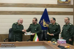 داود مهدوی به عنوان جانشین فرمانده سپاه ملایر معرفی شد