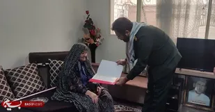 دیدار با خانواده شهیدان غلامعلی رسولی و حسین یارجانلو