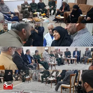 دیدار وسرکشی از خانواده والامقام شهید جلیلیان در خرمشهر