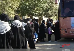 اعزام  300 دانش آموز اردل به کربلای ایران