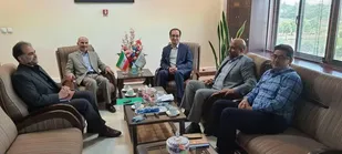 نشست هم اندیشی مسئول بسیج مهندسین صنعت و معدن استان گیلان با ریاست دانشگاه گیلان
