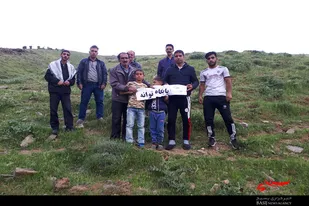 کوهپیمایی بسیجیان پایگاه بیت المقدس روستای توانه