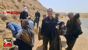 خادمان بی&zwnj;ادعا در مسیر مشهدالرضا(ع)