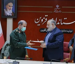امضای تفاهم نامه طرح بسیج آبرسانی استان قزوین