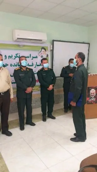 فرمانده جدید بسیج دانش آموزی شهید زارعی سندرک شهرستان میناب معارفه شد