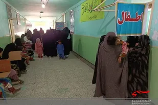 ویزیت ۵۵۶ بیمار در بمپور ایرانشهر