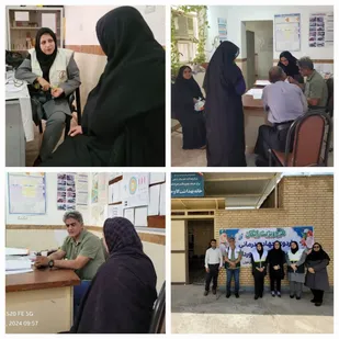 ارائه خدمات رایگان بهداشتی و درمانی در روستای گاومیر دزفول