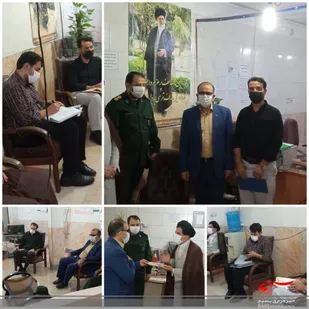 تکریم و معارفه فرمانده پایگاه &laquo;شهید عبدی پور&raquo; اتحادیه آرایشگران مردانه استان قم