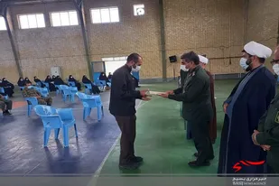 تجلیل از استادان، مربیان، هادیان سیاسی، فعالان عقیدتی و خبرنگاران افتخاری حوزه مقاومت بسیج