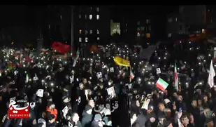 قزوین یکپارچه خون خواه قائد امت اسلام