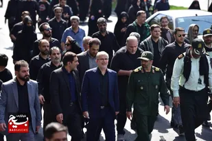 راهپیمایی ۱۰ کیلومتری جاماندگان اربعین حسینی در کرج برگزار شد