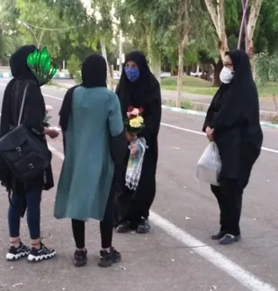 طرح دختران حاج قاسم توسط بسیج حقوقدانان ناحیه زرند